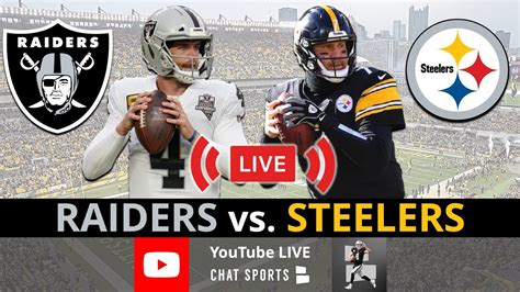 lv raiders vs steelers|steelers vs raiders live stream.